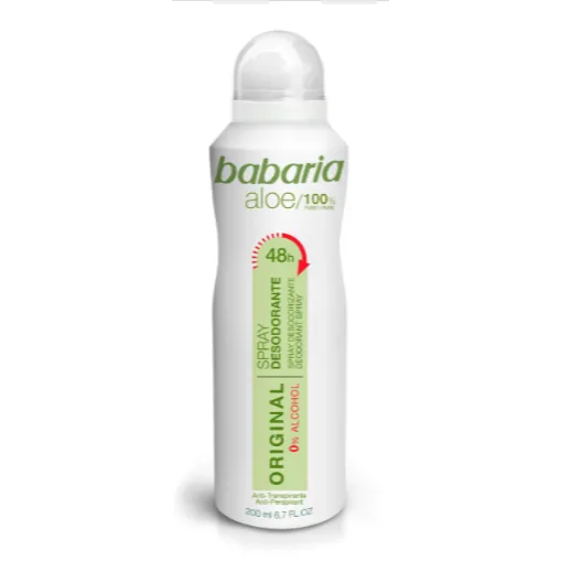 BABARIA DESODORANTE AEROSOL ALOE X 200 ML - Ecofarma